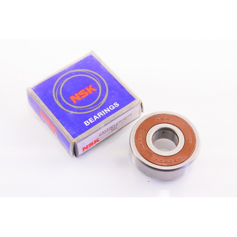 Подшипник коленвала 6303-2RS 17*47*14 ( GY6 50, ред-р Suzuki AD50, колесо ZUBR) 