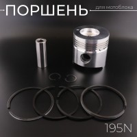 Поршень мотоблока 195N (15Hp) 0,75 (Ø95,75)