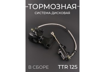 Тормозная система дисковая (в сборе) TTR 125 "BEEZMOTO"