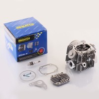 Головка цилиндра Alpha, Active, Delta, TTR 110 (в сборе) (Ø52,4) (d=20/23, +свеча) "KOMATCU" (mod.A)