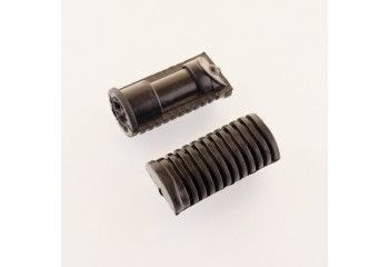 Резинки подножек водителя Alpha, Delta (черные) "BEEZMOTO"