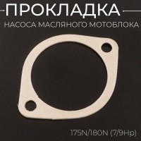 Прокладка насоса масляного мотоблока 175N/180N (7/9Hp) 